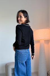 Bymorla polo zwart