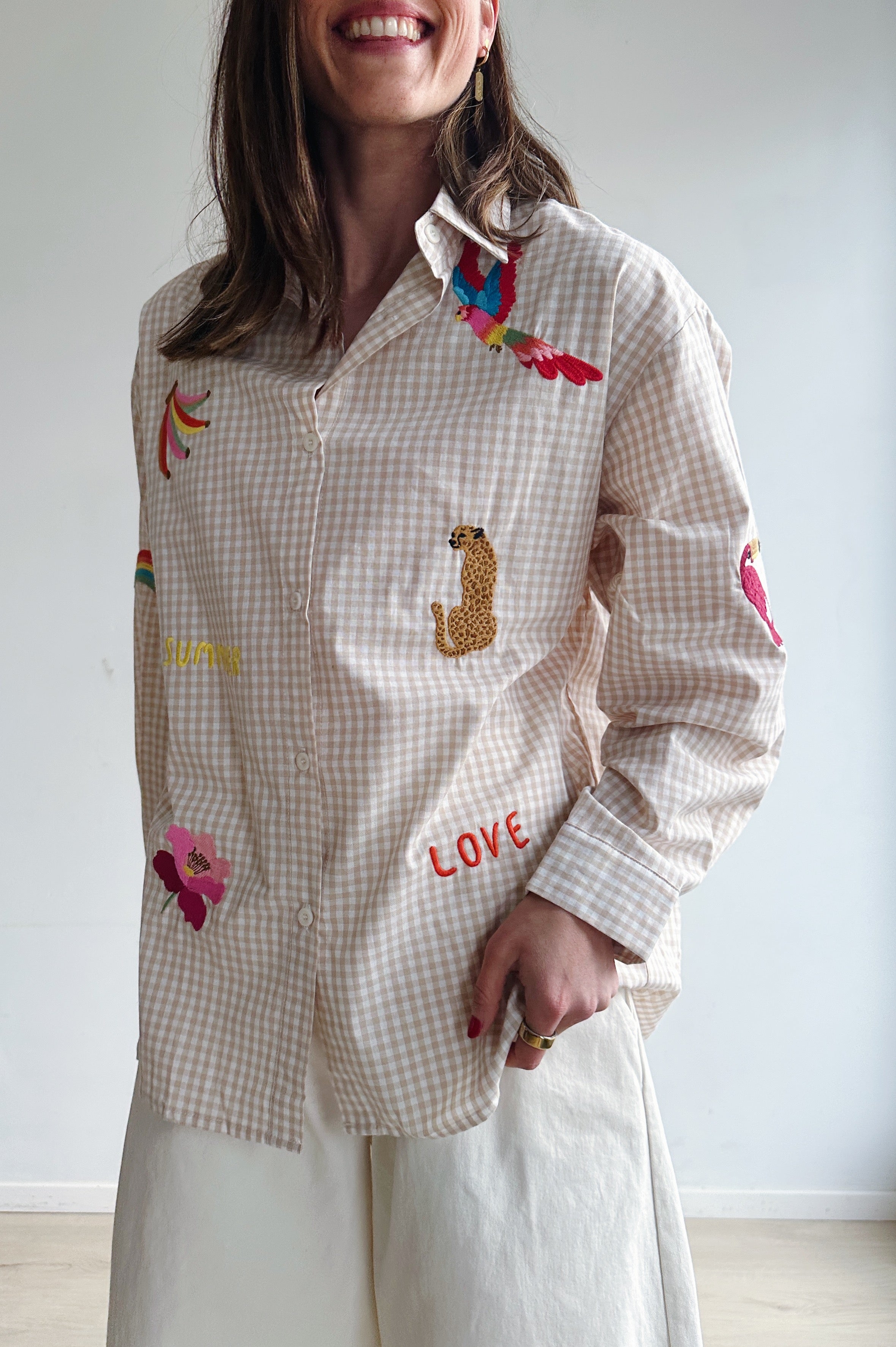 Parrot blouse