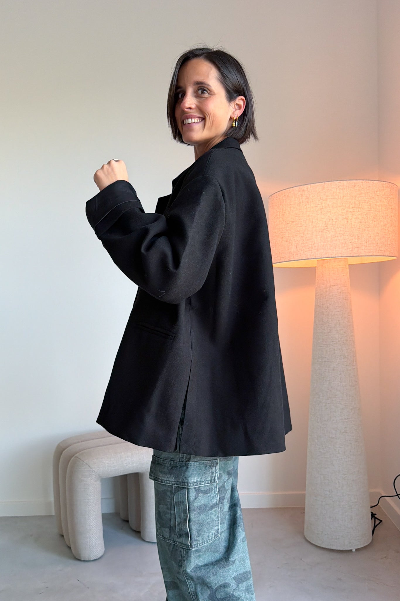 Tirza blazer zwart