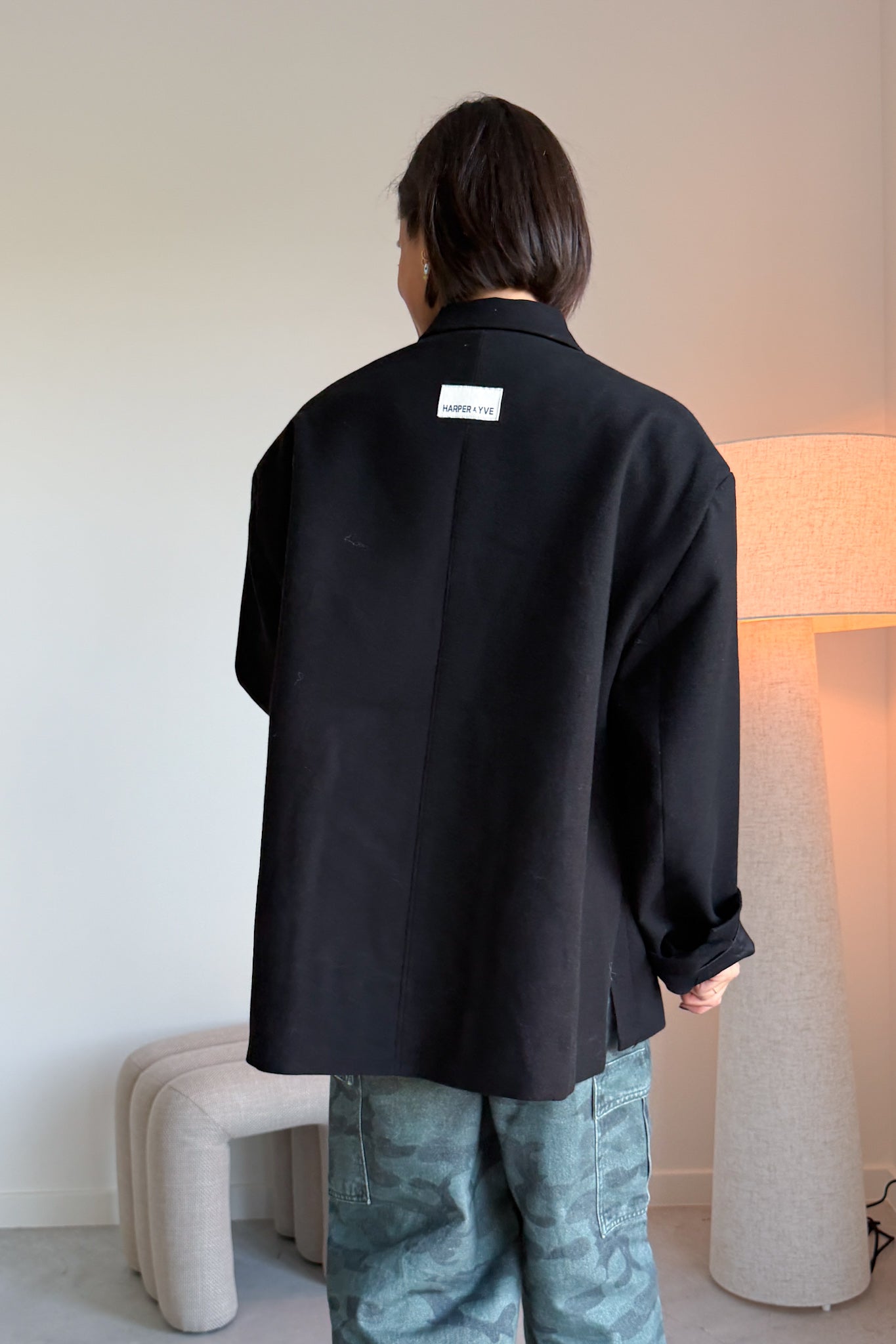 Tirza blazer zwart