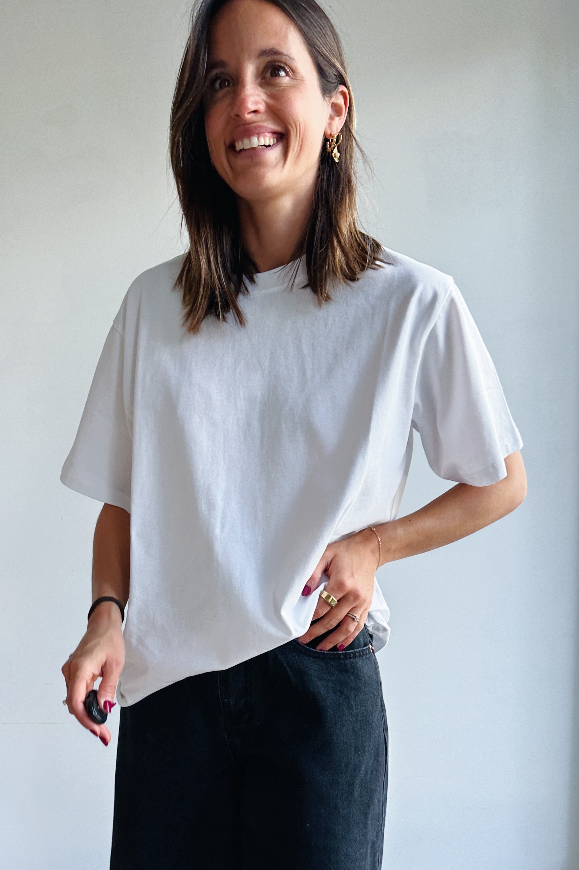 Kiana t-shirt washed wit