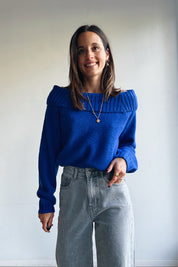 Janni pull koningsblauw