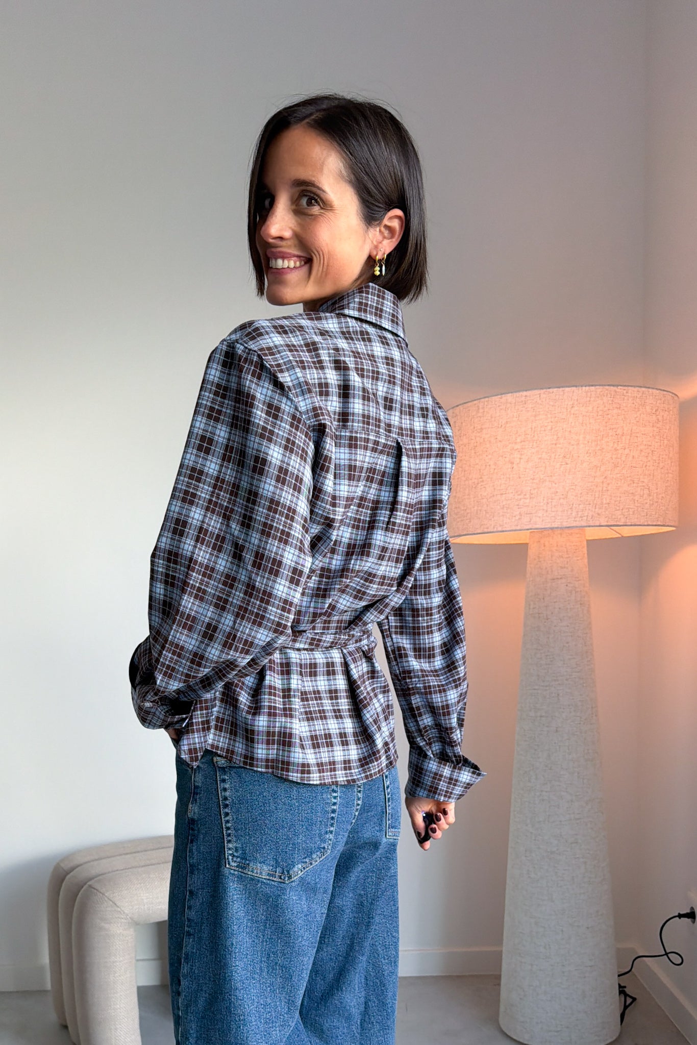 Zumera blouse check