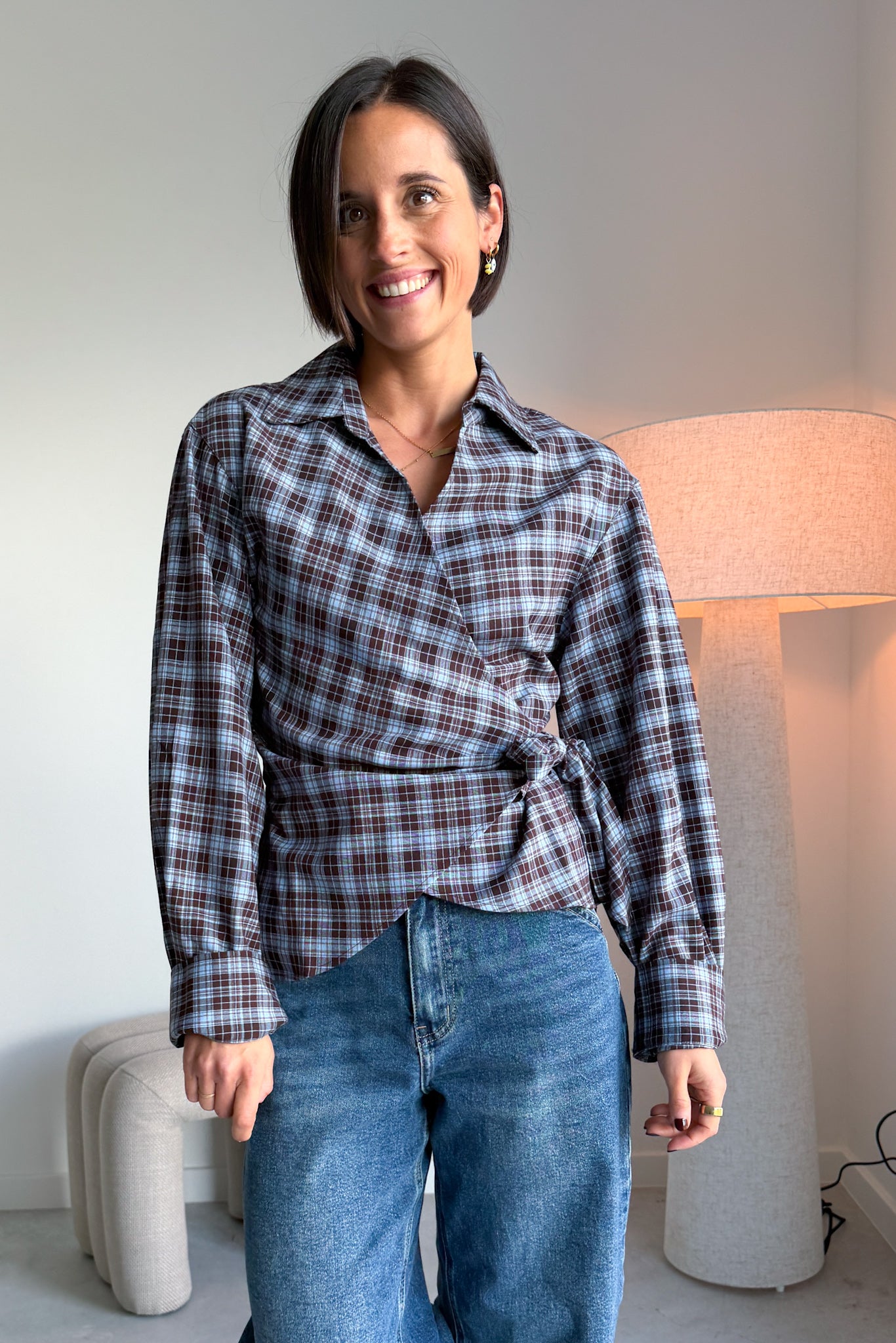 Zumera blouse check