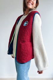 Space teddy gilet