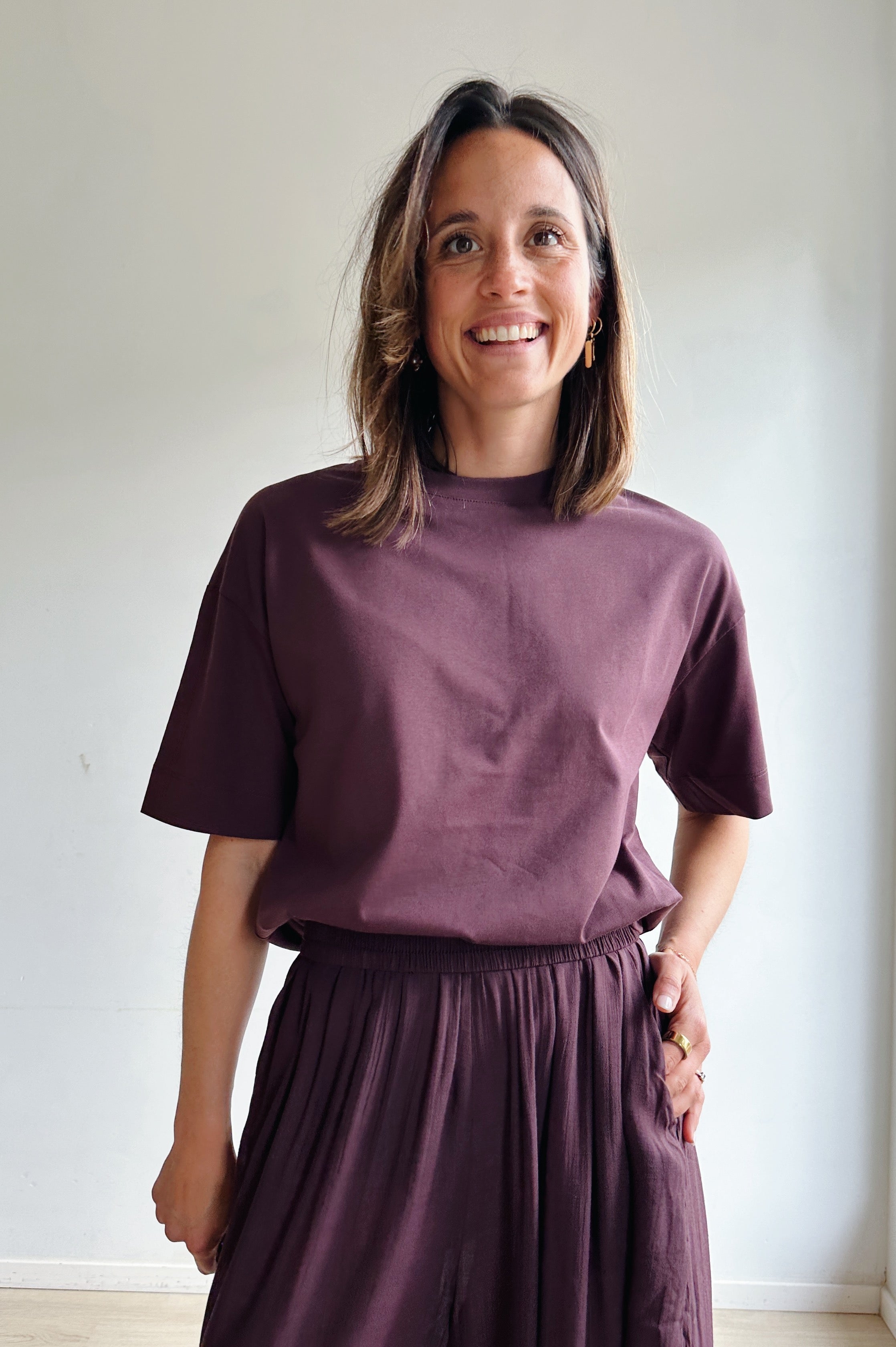 KAtomina t-shirt bordeaux