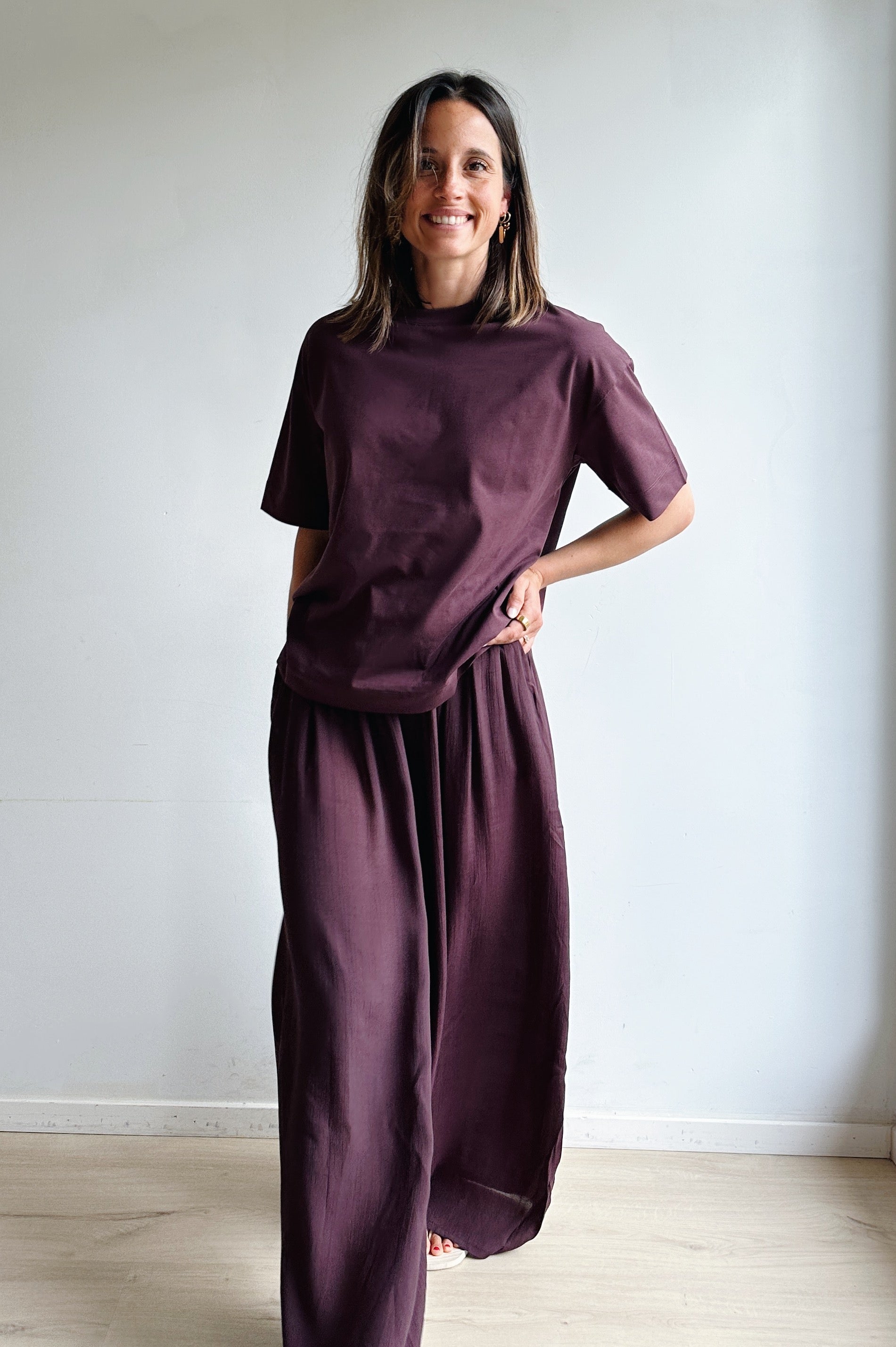 KAtomina t-shirt bordeaux