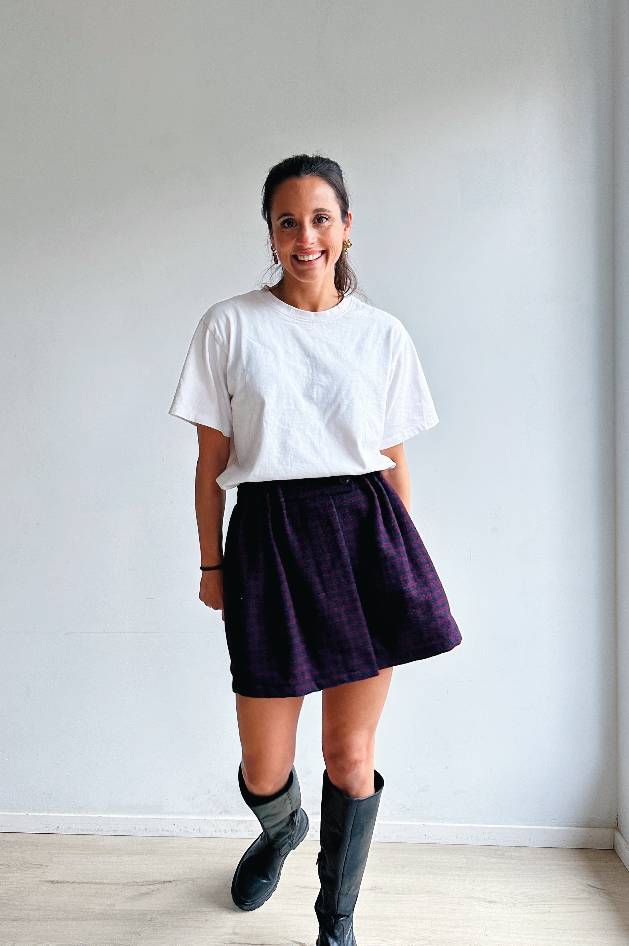 Zody rokje bordeaux blauw