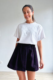 Zody rokje bordeaux blauw