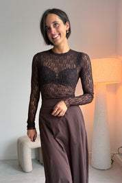 Olena top chocolade
