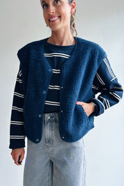 Willa gilet blauw