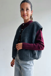 Willa gilet grijs