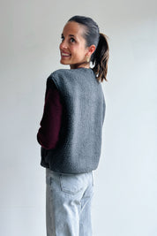 Willa gilet grijs