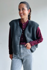 Willa gilet grijs