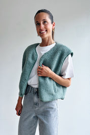Willa gilet groen