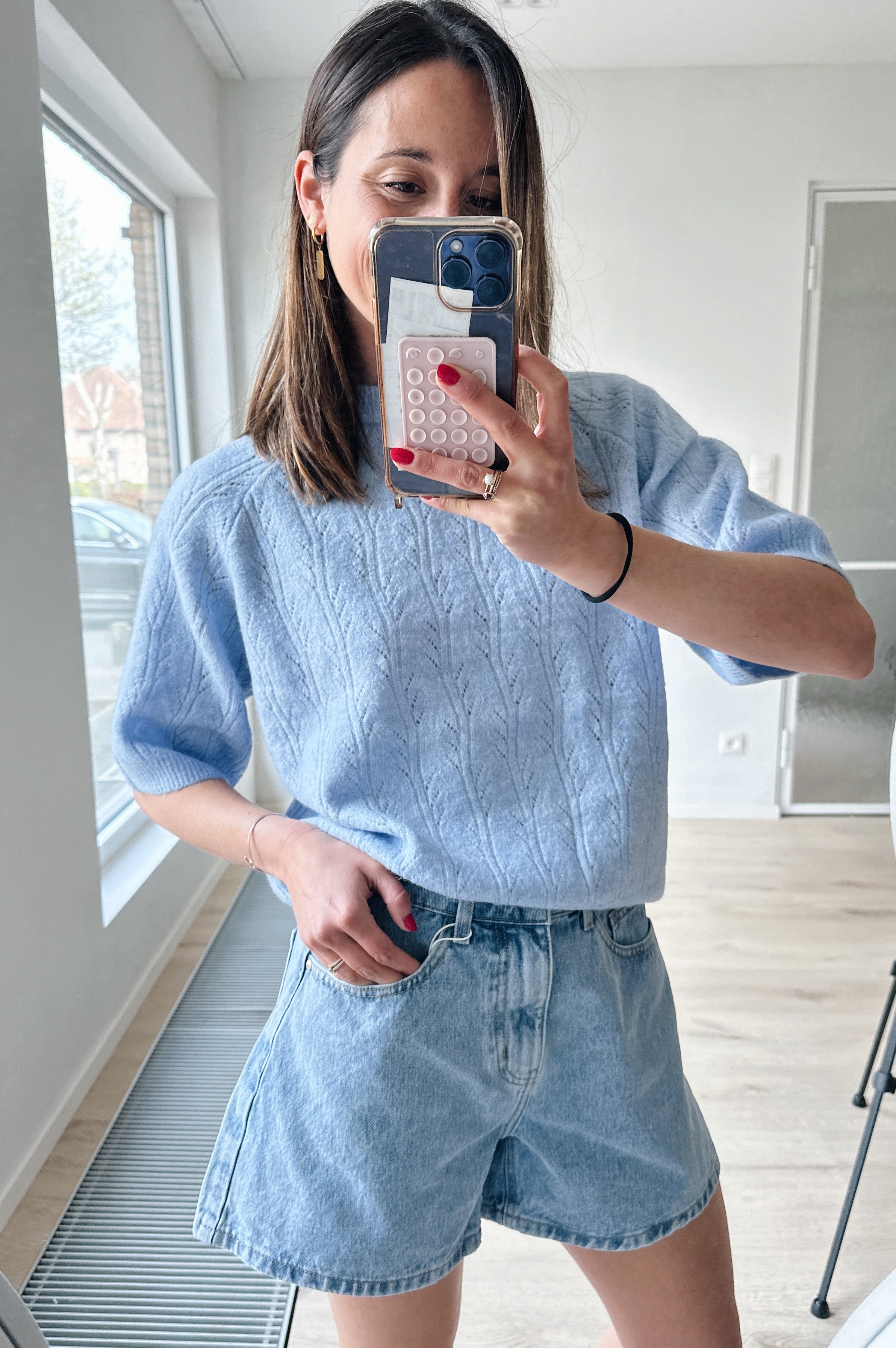 KAtella pulletje blauw