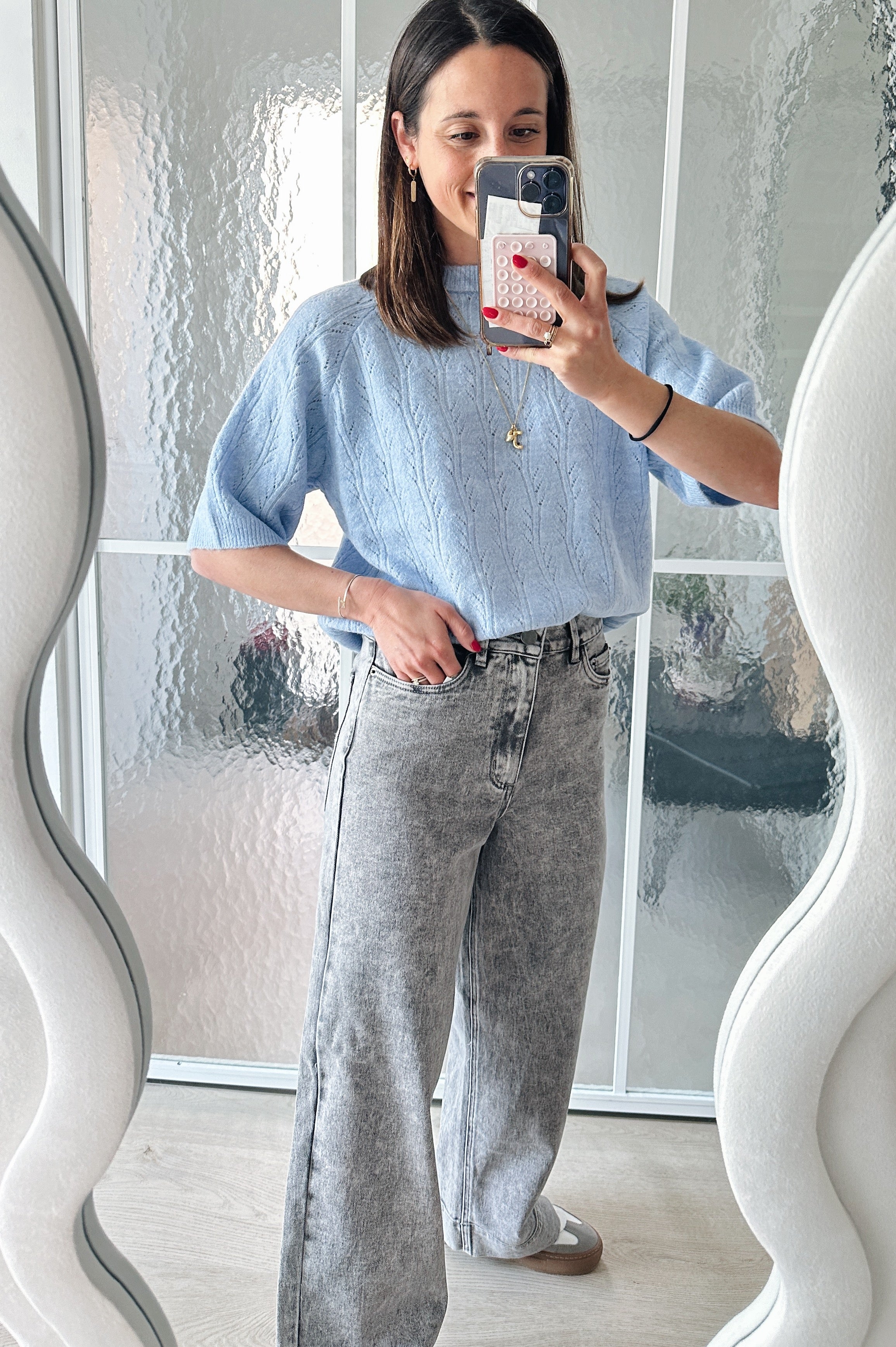 KAtella pulletje blauw