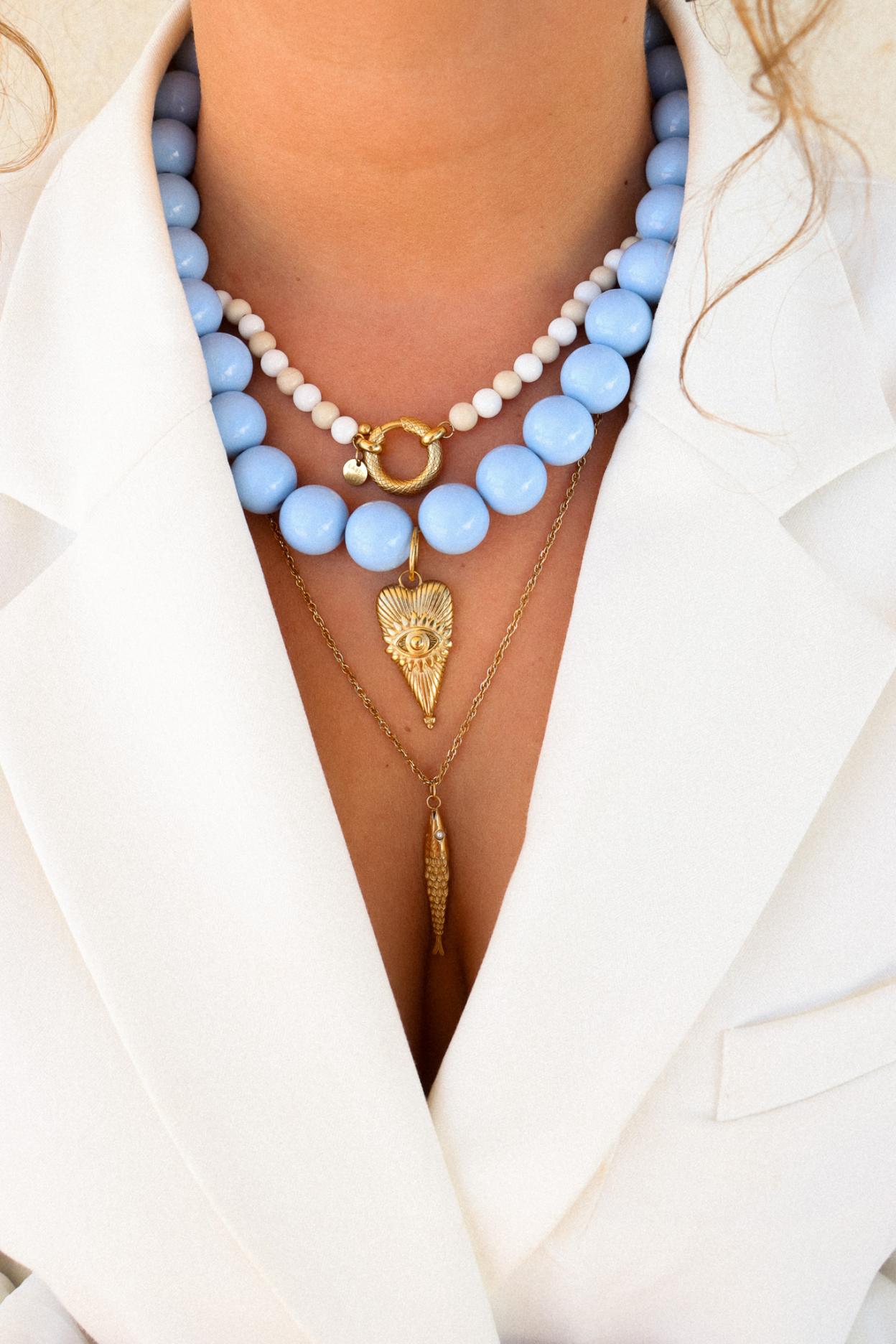 Eye of love necklace