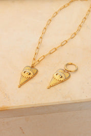 Eye of love necklace