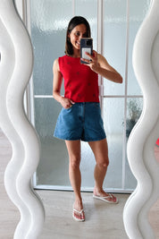 Louise top rood