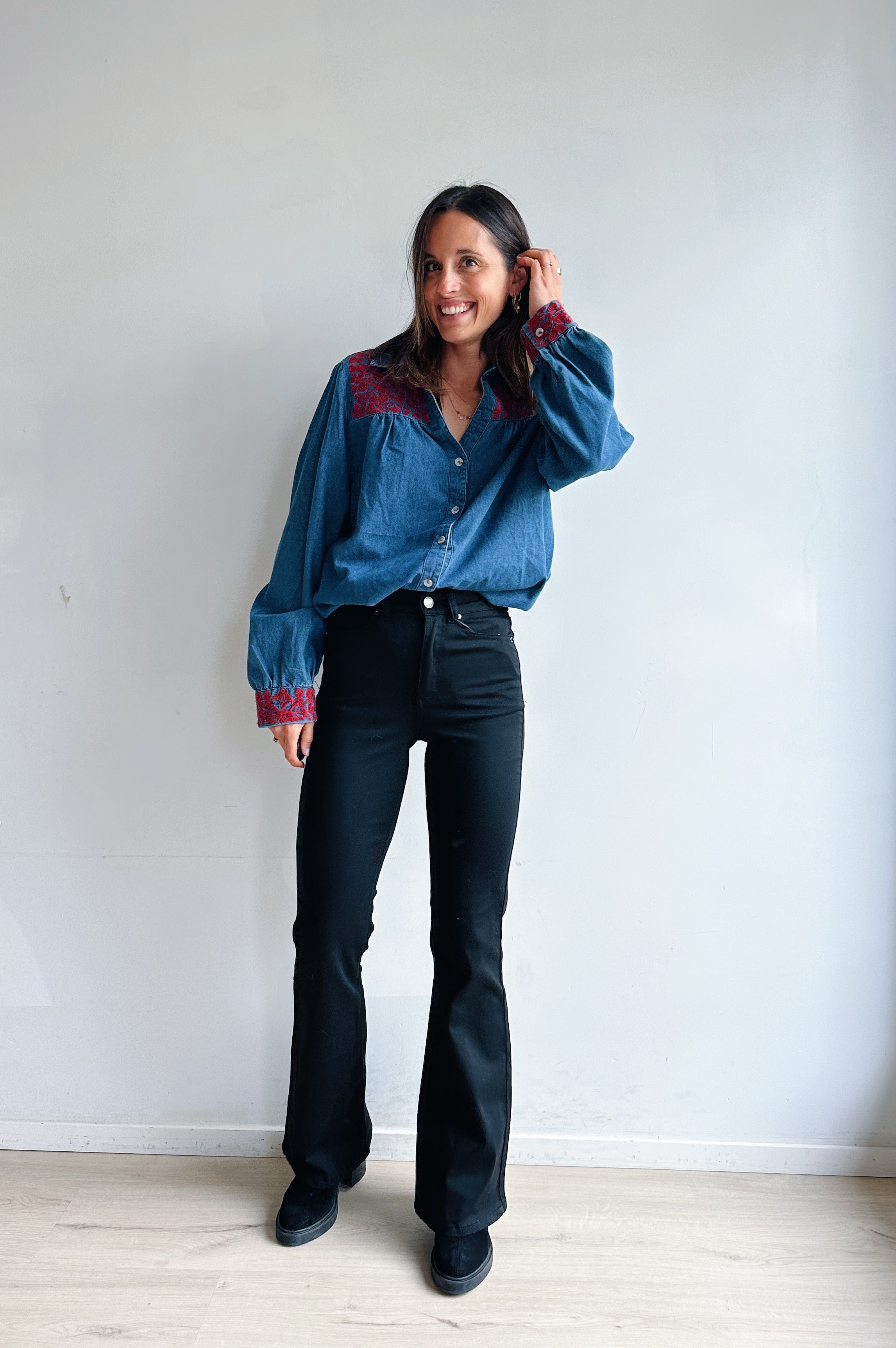 Kaforest jeans zwart