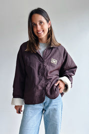 Lotta reversible jas chocolade