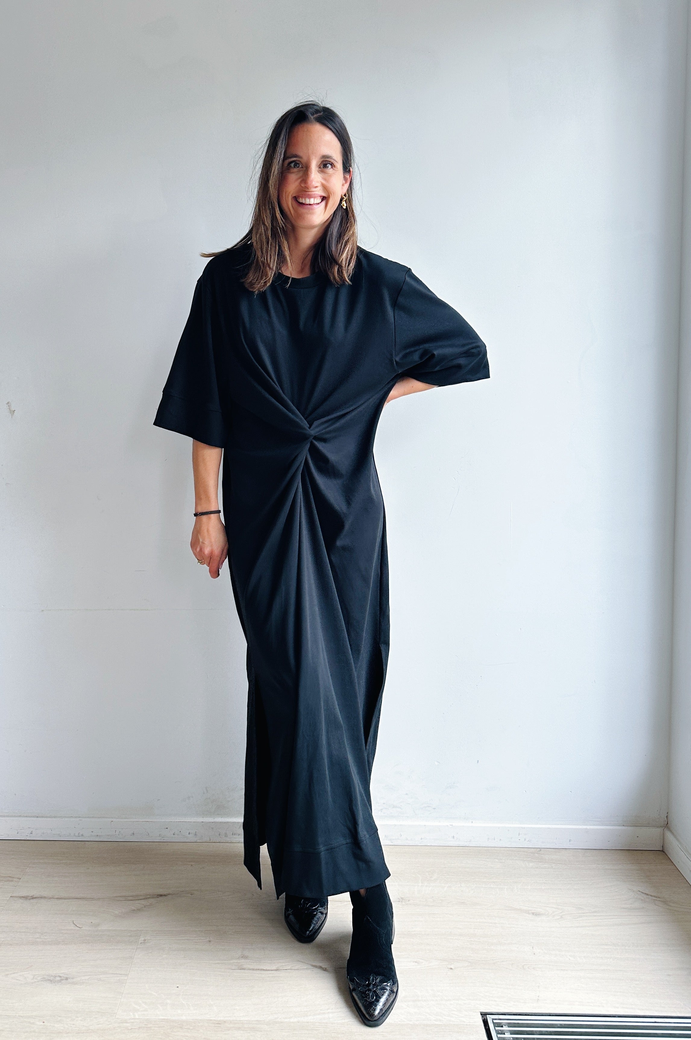 Luna jurk zwart