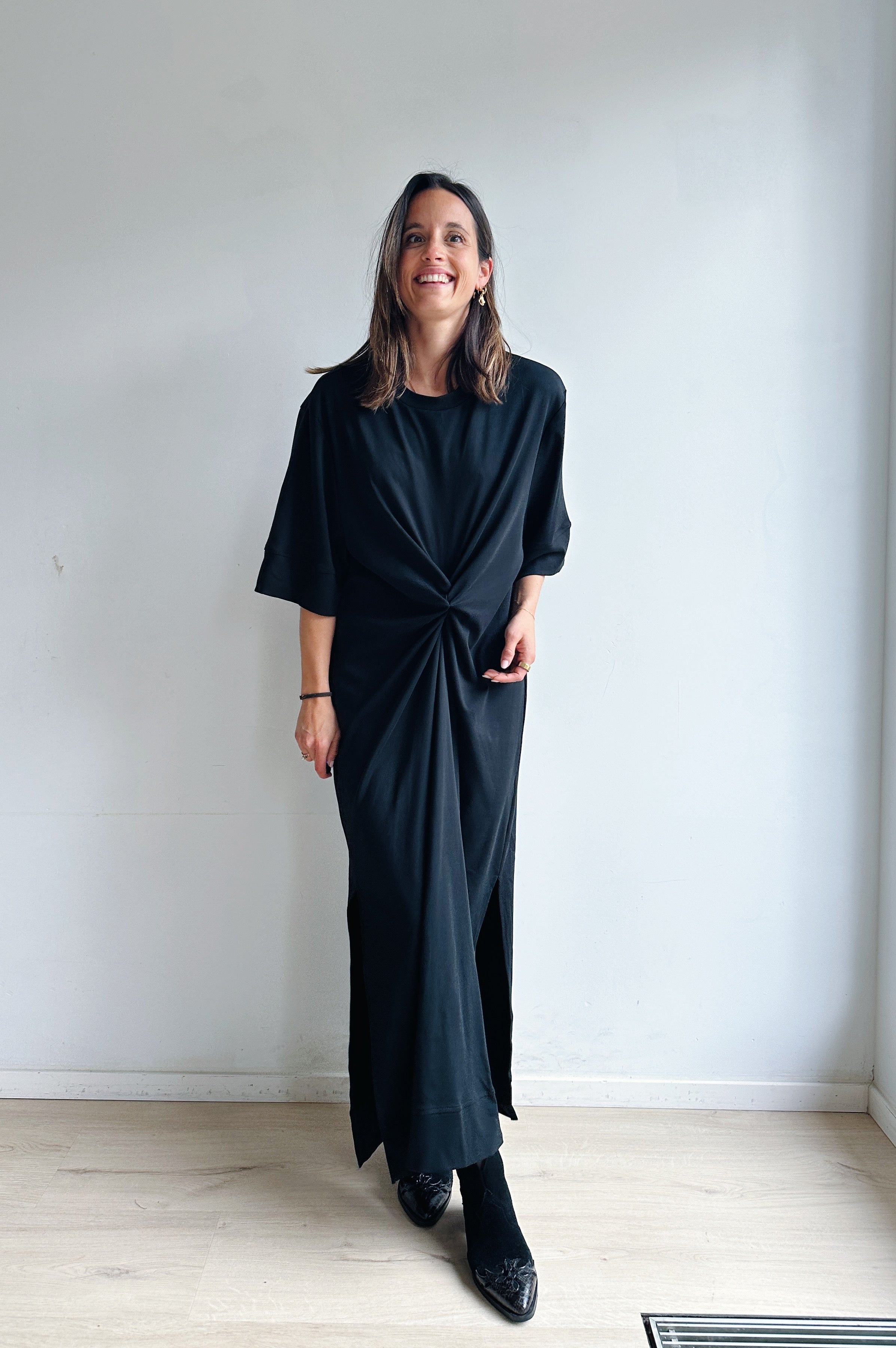 Luna jurk zwart
