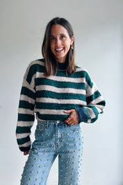 Donna pull groen