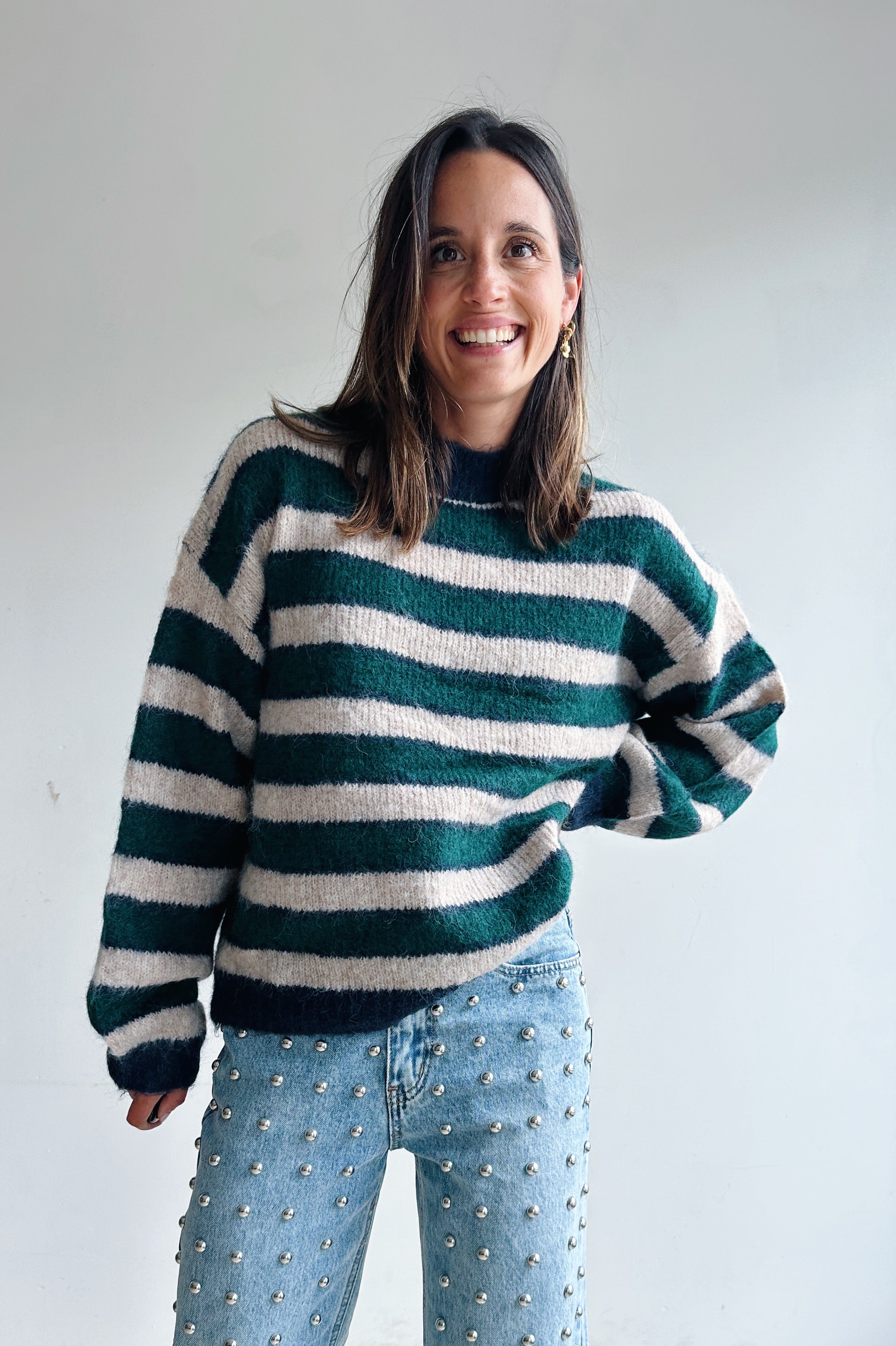 Donna pull groen