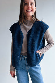 Sien rolkraag taupe