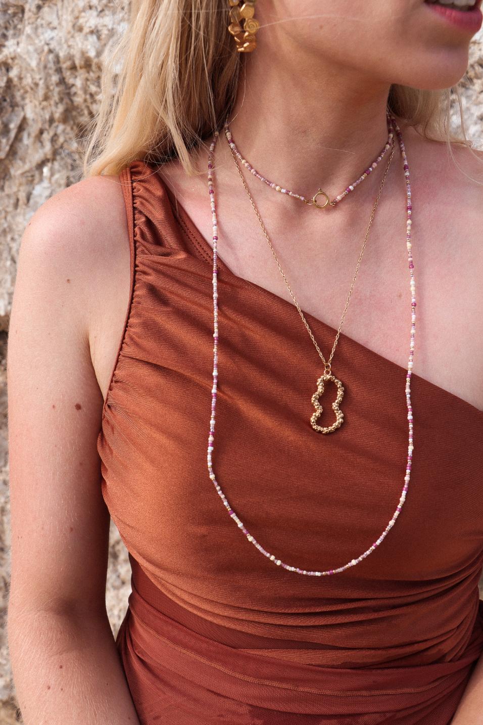Organic bubble ketting