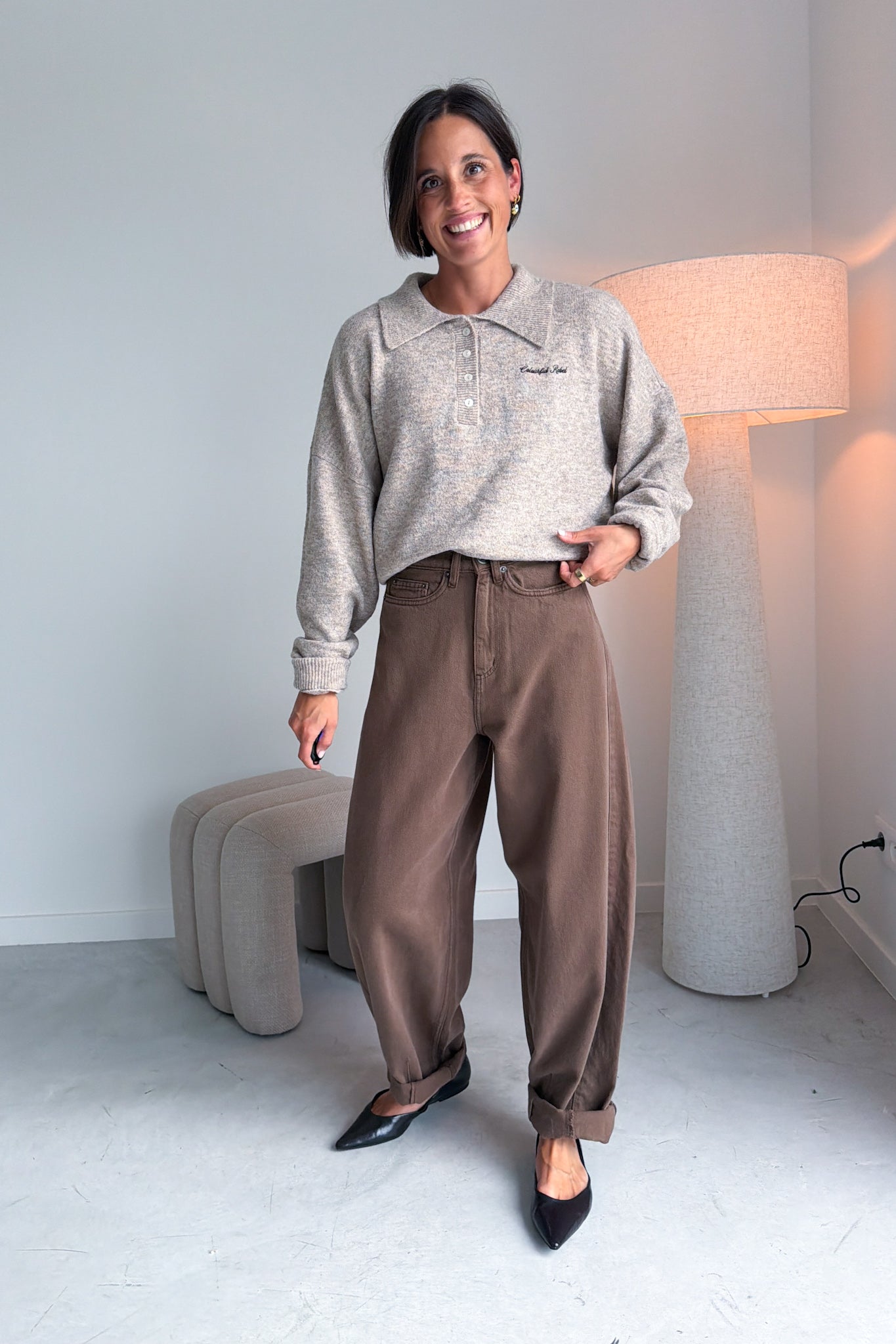 Blich barrel jeans