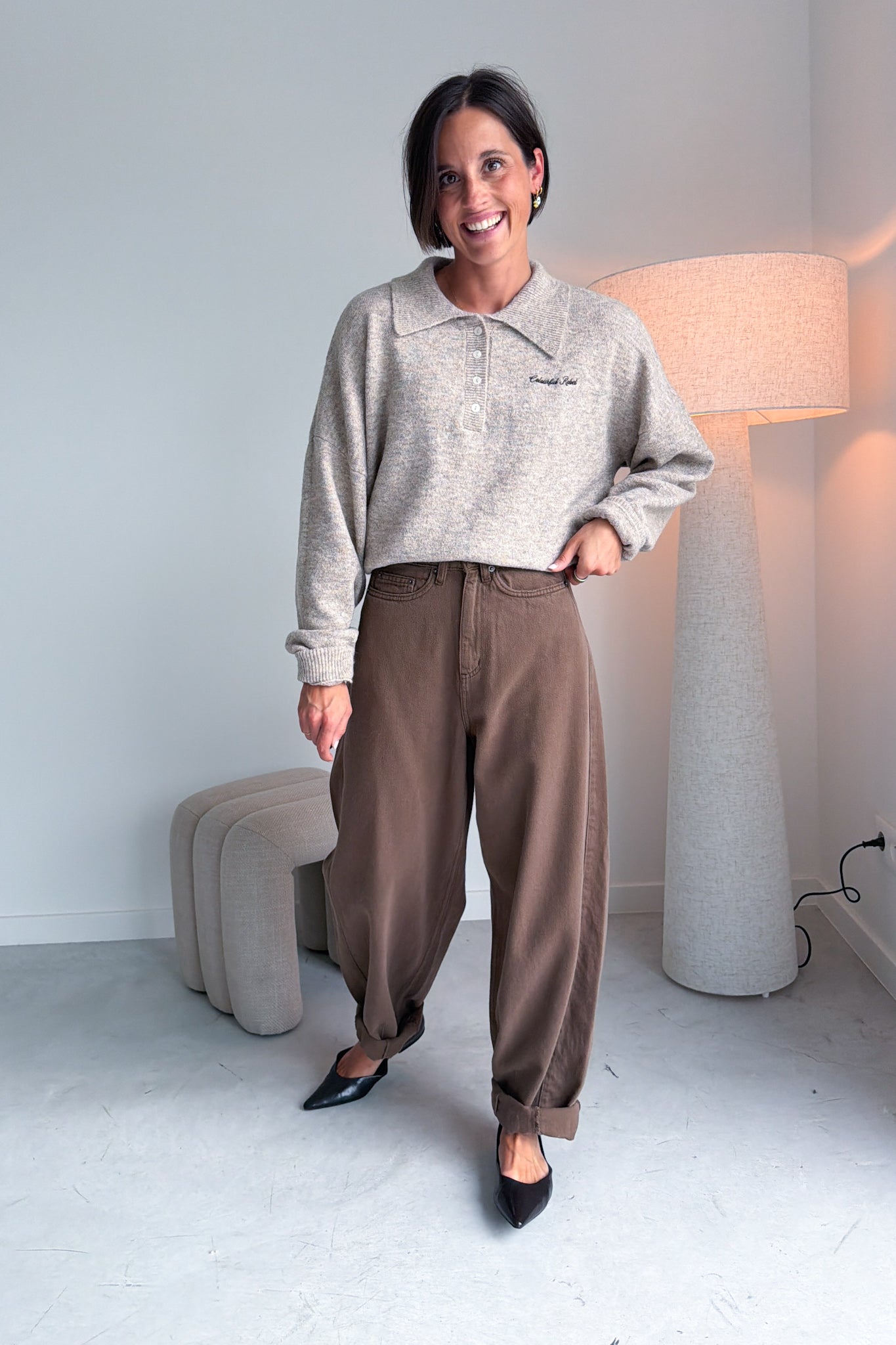 Blich barrel jeans
