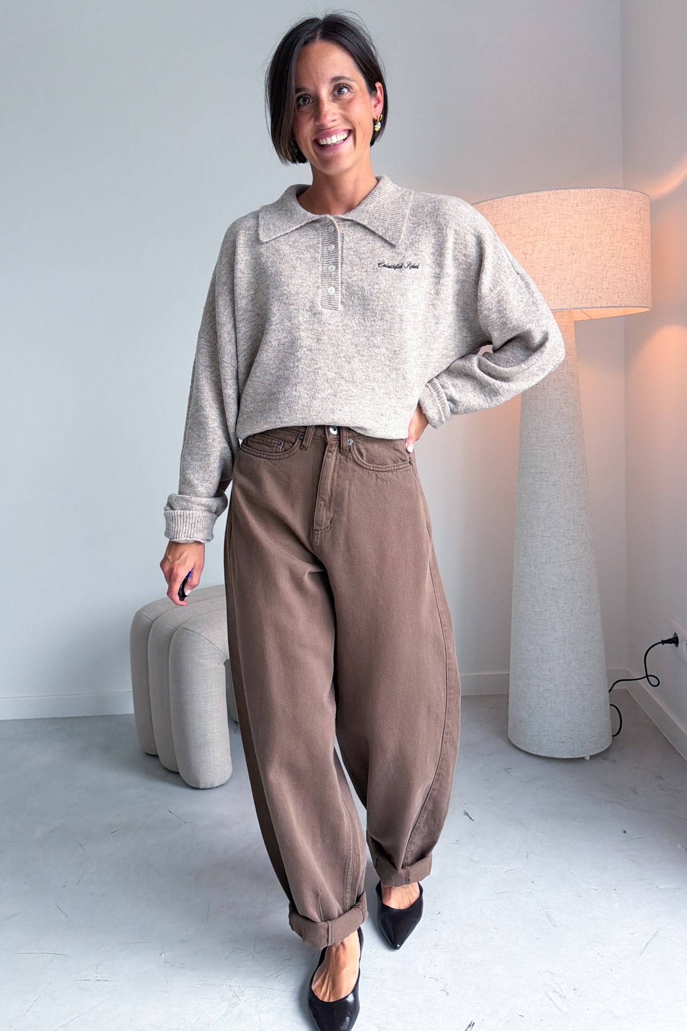 Blich barrel jeans