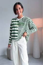 Tonal longsleeve groen