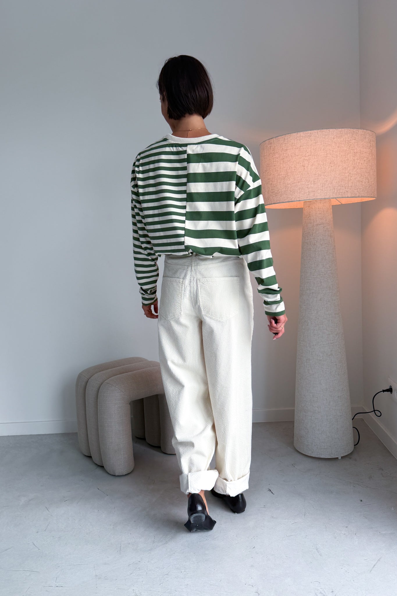 Tonal longsleeve groen