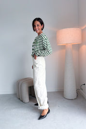 Tonal longsleeve groen
