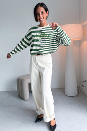 Tonal longsleeve groen