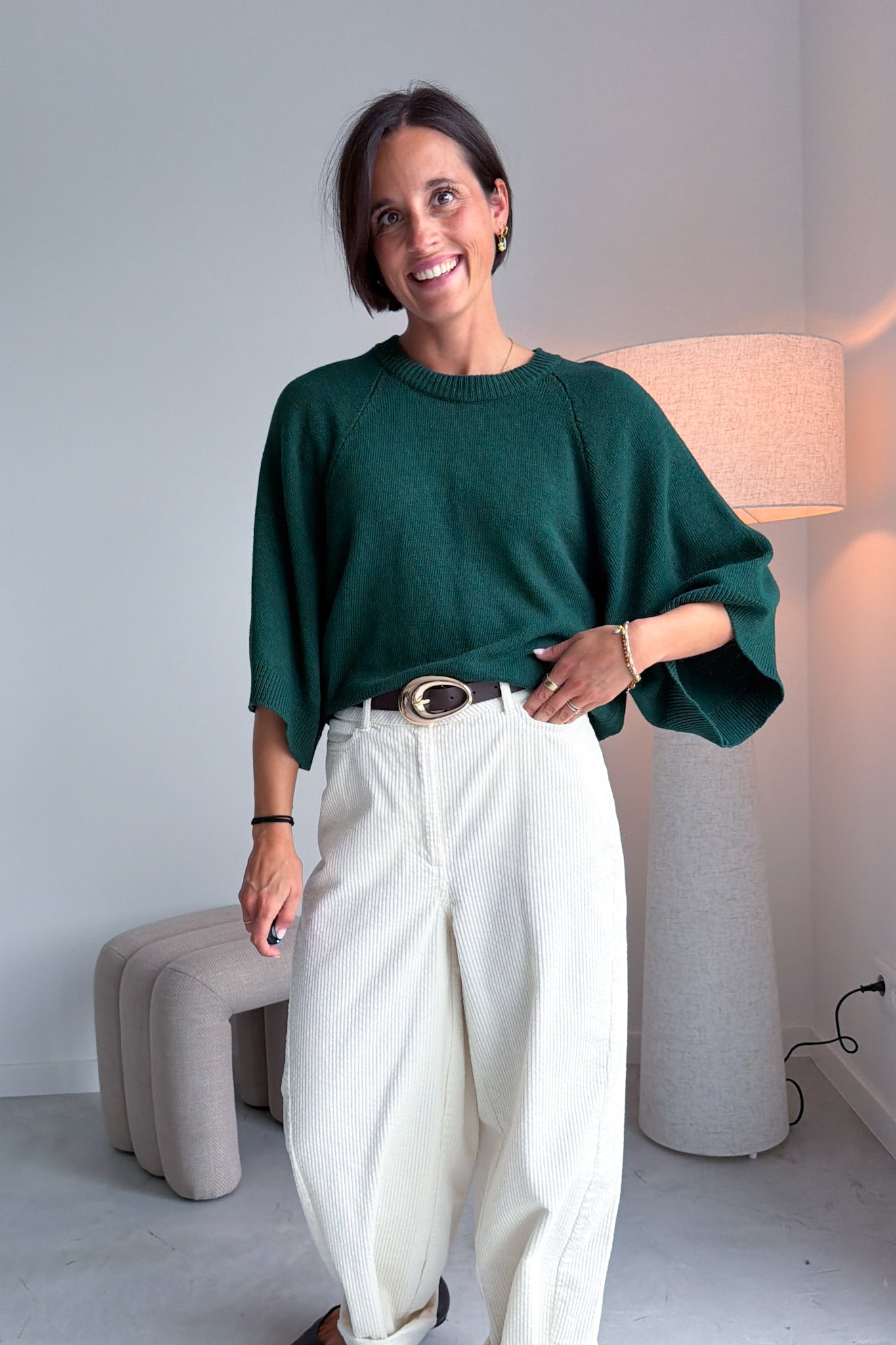 Merel pulletje groen