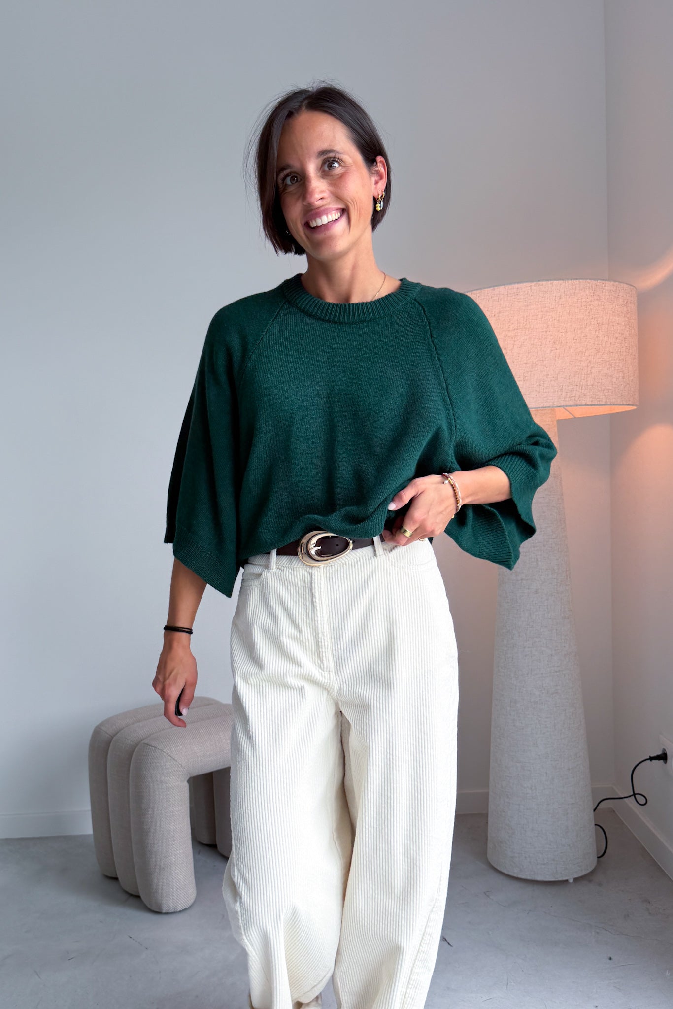 Merel pulletje groen