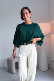 Merel pulletje groen
