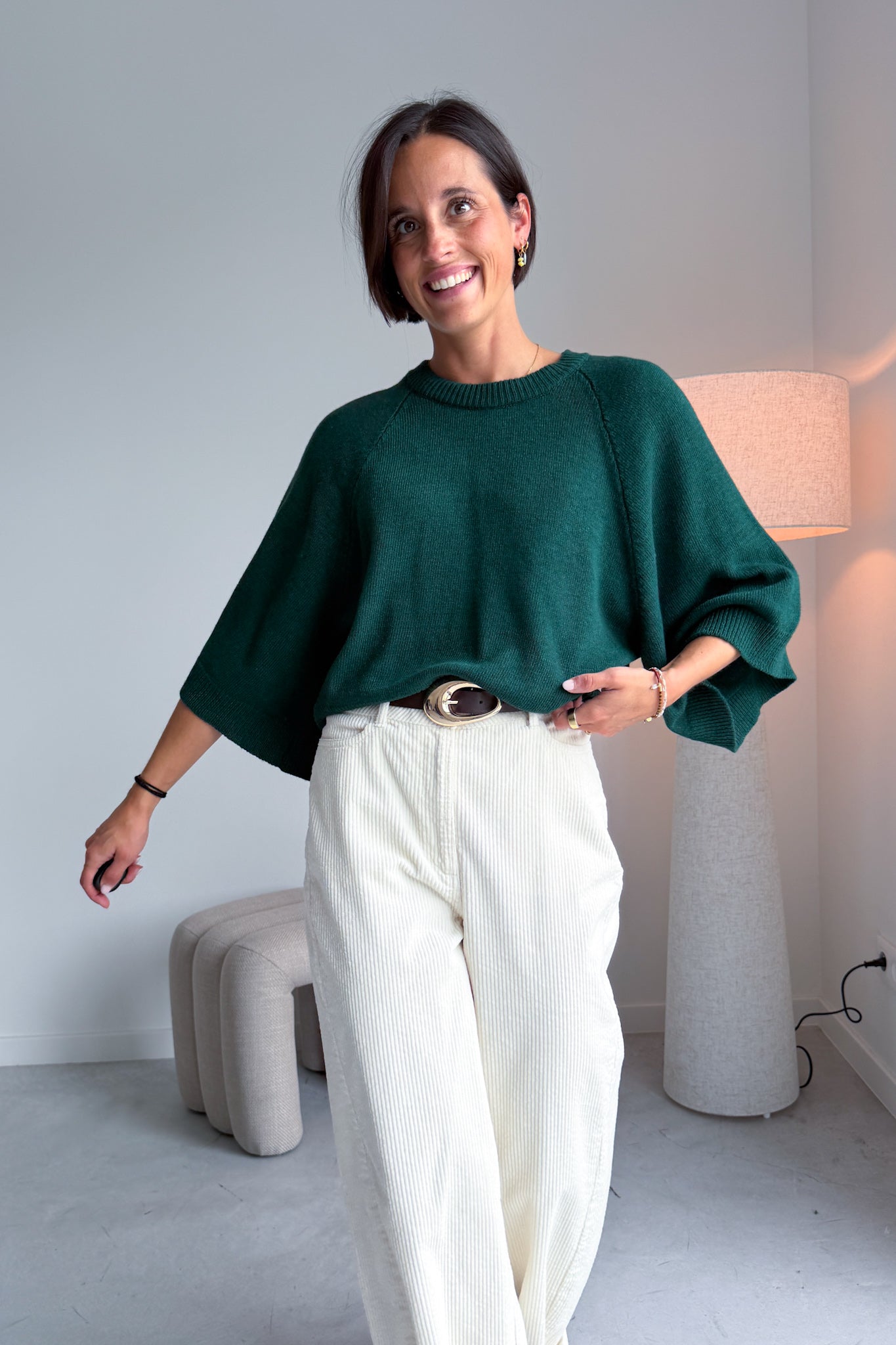 Merel pulletje groen