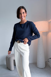 SRMarla pulletje navy