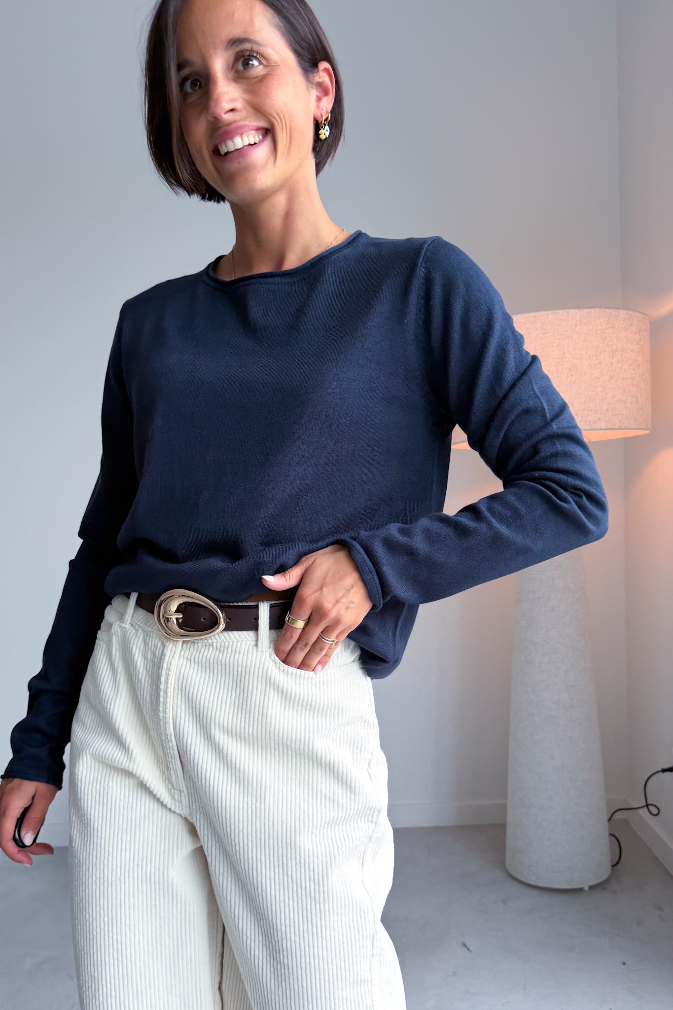 SRMarla pulletje navy