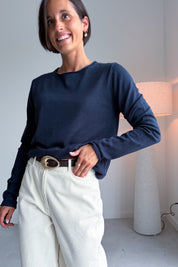 SRMarla pulletje navy