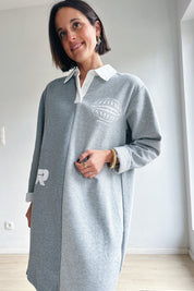 Ninny polo sweater jurk