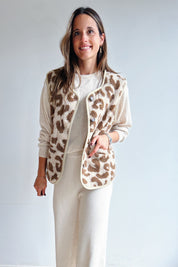 Isa gillet beige