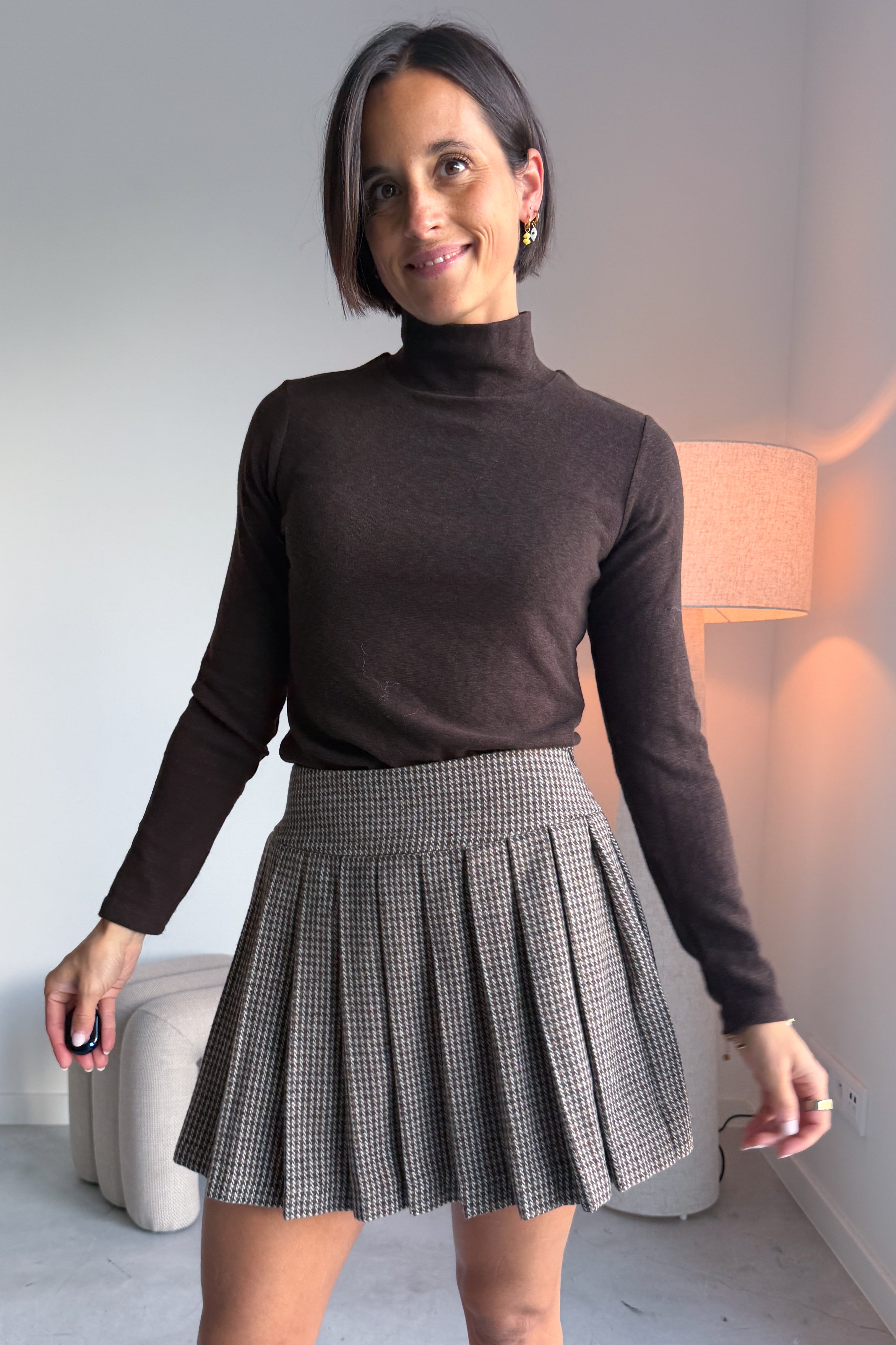 Helena turtleneck brown