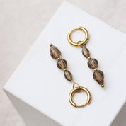 Brown diamonds hoop